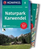 Siegfried Garnweidner, Hermann Sonntag, KOMPASS-Karten GmbH - KOMPASS Wanderf&uuml;hrer Naturpark Karwendel, 60 Touren mit Extra-Tourenkarte