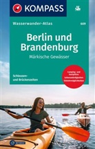 KOMPASS-Karten GmbH - KOMPASS Wasserwanderatlas Berlin und Brandenburg