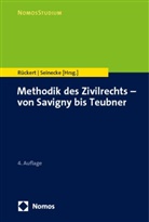 Joachim R&uuml;ckert, Seinecke, Ralf Seinecke - Methodik des Zivilrechts - von Savigny bis Teubner