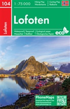 FREYTAG - BERNDT spol s r o, freytag &amp; berndt, FREYTAG - BERNDT spol. s r.o., freytag &amp; berndt - Lofoten, Wander - Radkarte 1 : 75 000