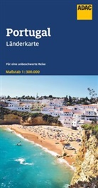 ADAC L&auml;nderkarte Portugal 1:300.000