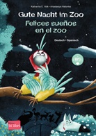 Katharina E Volk, Katharina E. Volk, Anastasiya Halionka - Gute Nacht im Zoo (Deutsch-Spanisch)