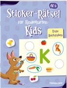 Christine Thau, Christine Thau - Sticker-R&auml;tsel f&uuml;r Kindergarten-Kids. Erste Buchstaben