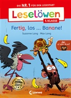 Suzanne Lang, Max Lang, Erstes Selberlesen, Loewe Erstleseb&uuml;cher, Loewe Erstes Selberlesen, Loewe Erstleseb&uuml;cher - Lesel&ouml;wen 1. Klasse - Jim ist mies drauf - Fertig, los ... Banane!
