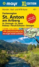 Mayr Wanderkarte Ferienregion St. Anton am Arlberg XL 1:25.000