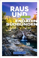 Hallwag K&uuml;mmerly+Frey AG, Hallwag K&uuml;mmerly+Frey AG - K&uuml;mmerly+Frey Raus und Wandern Engadin S&uuml;db&uuml;nden Wanderf&uuml;hrer