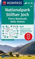 KOMPASS Wanderkarte 072 Nationalpark Stilfser Joch / Parco Nazionale dello Stelvio 1:50.000