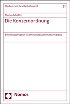 Thomas Sch&uuml;&szlig;ler - Die Konzernordnung