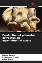 M&aacute;rlia Barros, Kristerson Freire, Adna Sousa - Production of pleurotus ostreatus on agroindustrial waste