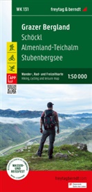 freytag &amp; berndt, freytag &amp; berndt - Grazer Bergland, Wander-, Rad- und Freizeitkarte 1:50.000, freytag & berndt, WK 131