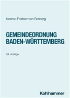 Konrad Freiherr von Rotberg, Konrad Freiherr von Rotberg - Gemeindeordnung Baden-W&uuml;rttemberg