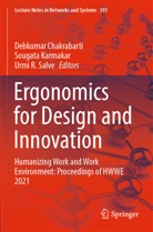 Debkumar Chakrabarti, Sougata Karmakar, Urmi R Salve, Urmi R. Salve - Ergonomics for Design and Innovation, 2 Teile
