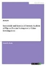 Anonymous - Insecticide and Insects. A Forensic Analysis of Pigs as Human Surrogates in Crime Investigations