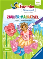 Melinda Ronto, Lucie G&ouml;pfert, Heribert Schulmeyer - Leserabe R&auml;tselspa&szlig; - Zauber-Malr&auml;tsel zum Lesenlernen: Feen (Vor-Lesestufe)