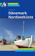 Heidi Schmitt - D&auml;nemark Nordseek&uuml;ste Reisef&uuml;hrer Michael M&uuml;ller Verlag, m. 1 Karte