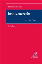 Matthias Becker - Insolvenzrecht f&uuml;r Anf&auml;nger