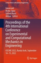 Akhyar, Syifaul Huzni, Syifaul Huzni et al, Mohd Iqbal, Mohd. Iqbal, Irwansyah - Proceedings of the 4th International Conference on Experimental and Computational Mechanics in Engineering