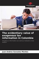 Juan Andres Gonzalez Montes - The evidentiary value of exogenous tax information in Colombia