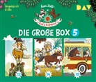 Suza Kolb, B&uuml;rger Lars Dietrich, Nina Dulleck - Die Haferhorde - Die gro&szlig;e Box 5 (Teil 13-15), 6 Audio-CD (Audio book)