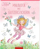 Monika Finsterbusch, Monika Finsterbusch, Monika Finsterbusch - Malblock mit Glitzerstickern (Prinzessin Lillifee)