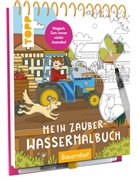 Silke D&uuml;sener, Janina Heese - Mein Zauber-Wassermalbuch Bauernhof