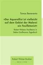 Tomas Benevento - "Der Aquarellist ist vielleicht auf dem Gebiet der Malerei ein Feuilletonist"
