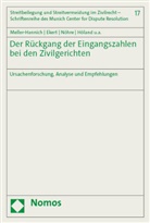 Stefan Ekert, Katharina Gelbrich, Armin H&ouml;land, Lukas Hundertmark, Caroline Meller-Hannich, Adrian Moser... - Der R&uuml;ckgang der Eingangszahlen bei den Zivilgerichten