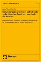 Julian Vincent Schiller - Der Zugangsanspruch des Betriebsrats zu bestimmten Bereichen innerhalb des Betriebs