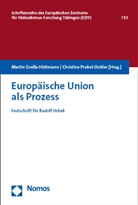 Martin Gro&szlig;e H&uuml;ttmann, Probst-Dobler, Christine Probst-Dobler - Europ&auml;ische Union als Prozess