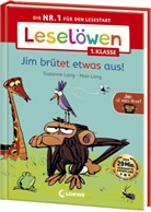 Suzanne Lang, Max Lang, Loewe Erstleseb&uuml;cher, Loewe Erstleseb&uuml;cher - Lesel&ouml;wen 1. Klasse - Jim ist mies drauf - Jim br&uuml;tet etwas aus!