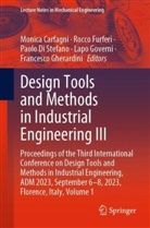 Monica Carfagni, Paolo Di Stefano, Paolo Di Stefano et al, Rocco Furferi, Francesco Gherardini, Lapo Governi - Design Tools and Methods in Industrial Engineering III