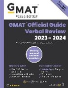 GMAC (Graduate Management Admission Council) - Gmat Official Guide Verbal Review 2023-2024, Focus Edition