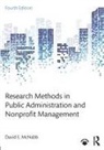 David E. Mcnabb, David E. (Pacific Lutheran University Mcnabb, McNabb David E. - Research Methods in Public Administration and Nonprofit Management