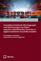 Maximilian Lupberger, Maximilian J Lupberger, Maximilian J. Lupberger - Grenz&uuml;berschreitende &Uuml;bertragungen und &Uuml;berlassungen von Daten zwischen nahestehenden Personen in digital erweiterten Gesch&auml;ftsmodellen