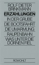 Rolf D. Brinkmann, Rolf Dieter Brinkmann - Erz&auml;hlungen