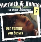 Arthur C. Doyle, Arthur Conan Doyle, Volker Brandt, Peter Groeger, Peter Gröger, Robert Missler... - Sherlock Holmes, Audio-CDs - Bd.7: Sherlock Holmes - Der Vampir von Sussex, 1 Audio-CD (Hörbuch)
