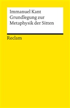 Immanuel Kant, Immanuel Kant - Grundlegung zur Metaphysik der Sitten