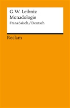 Gottfried W Leibniz, Gottfried W. Leibniz, Gottfried Wilhelm Leibniz, Hecht, H Hecht, Hartmu Hecht... - Monadologie