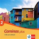Caminos plus - 2: Caminos plus 2 A2-B1, Audio-CD (Audio book)