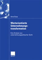 Arne Duss - Wertorientierte Unternehmungstransformation