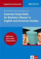 Simon Cooke, Richard Humphrey, Ansgar Nünning - Essential Study Skills for Bachelor / Master in English and American Studies