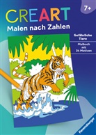Rolf Bunse - CreArt Malen nach Zahlen ab 7: Gef&auml;hrliche Tiere