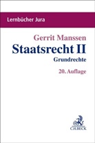 Gerrit Manssen, Gerrit (Dr.) Manssen - Staatsrecht II