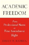 David M. Rabban, Rabban David M. - Academic Freedom
