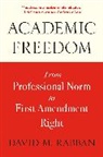 David M. Rabban, Rabban David M. - Academic Freedom