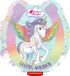 Julia Gerigk, Monika Finsterbusch, Monika Finsterbusch, Julia Gerigk, Monika Finsterbusch - Gl&uuml;cks-Malbuch (Einhorn-Paradies)