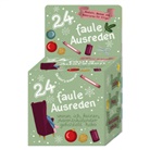 Peter K&ouml;ller, Alexa Riemann - Adventskalender-Box "24 faule Ausreden" warum ich keinen Adventskalender gebastelt habe