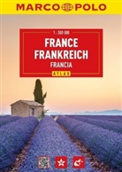 Marco Polo Verlag - MARCO POLO Reiseatlas Frankreich 1:300.000