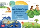 Susanne Brandt, Klaus-Uwe Nommensen, Petra Lefin - Die Sch&ouml;pfungsgeschichte. Wie Himmel und Erde entstanden. Erz&auml;hlschienen-Figurenset, m. 1 Beilage