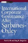Paul Ali, Ali Paul, G Gregoriou, Greg N Gregoriou, Greg N. Gregoriou - International Corporate Governance Under Sarbanes Oxley
